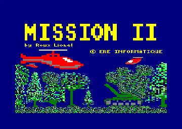 Mission (F) (1988) (Version Basic 1.1) [CPC] screen shot title